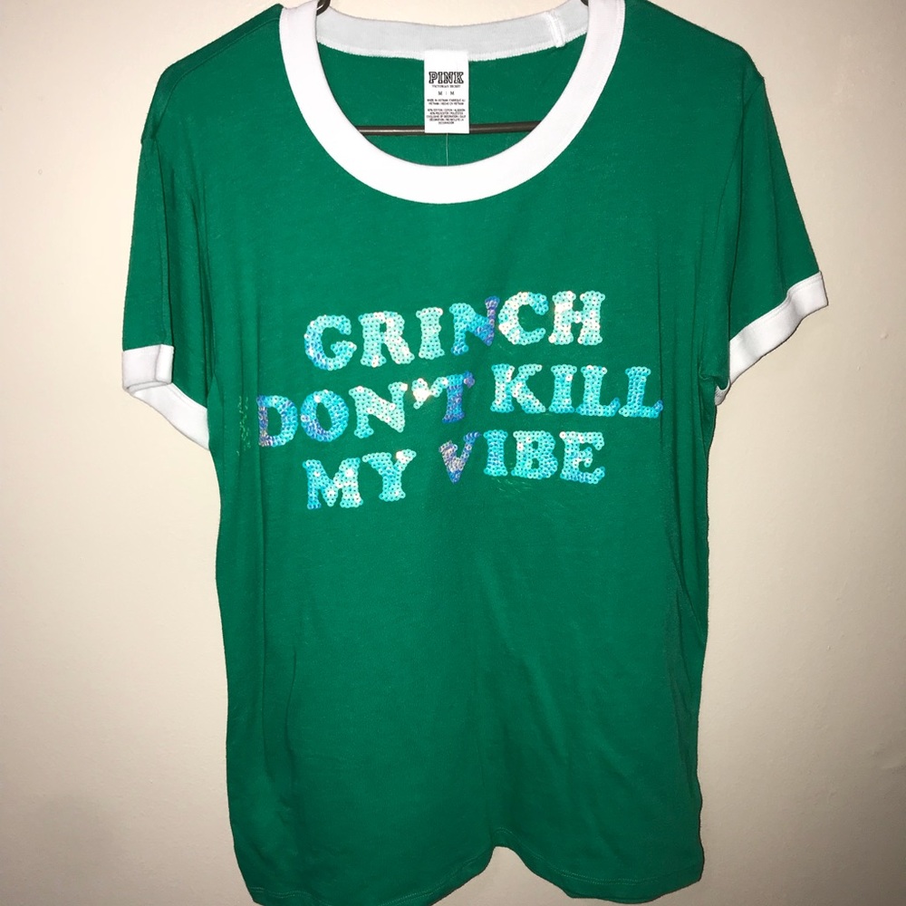 NWT Pink Grinch Tee